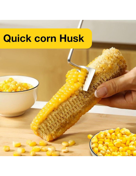 Pelador de Maíz Eptchn Acero Inoxidable 2 Piezas 181g