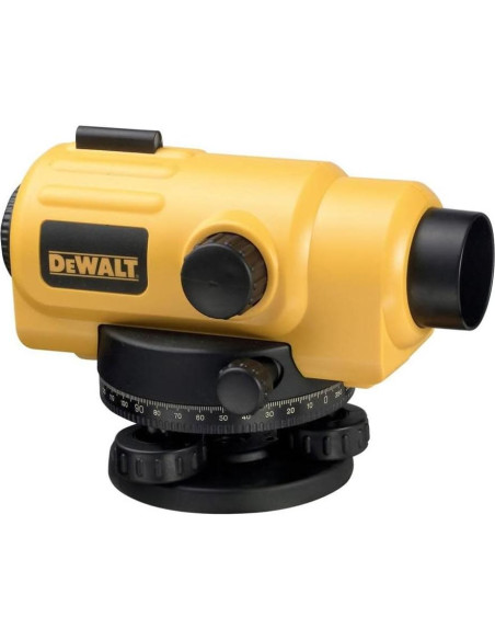 Nivel Óptico Automático DEWALT DW096PK 26X con Trípode y Varilla