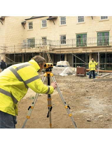 Nivel Óptico Automático DEWALT DW096PK 26X con Trípode y Varilla