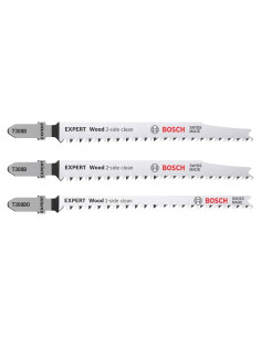 Set de Hojas de Sierra de Calar Bosch Expert 2-Lados Limpios