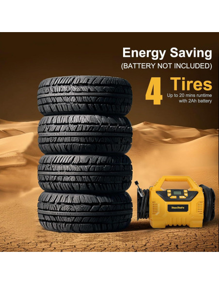 Inflador Portátil MaxMore 160 PSI Inalámbrico 20V