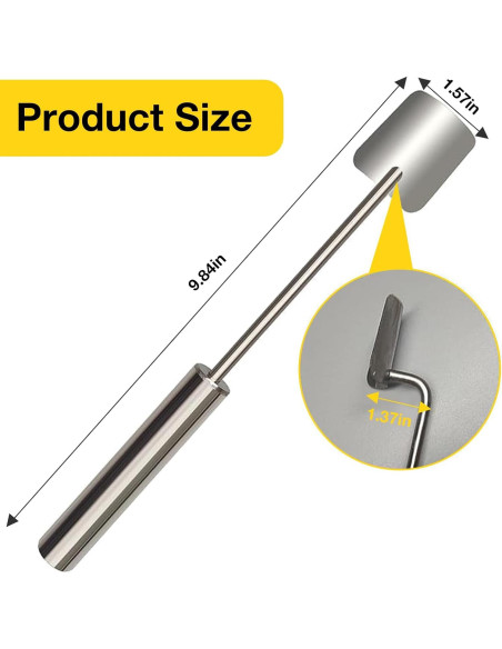 Pelador de Maíz Eptchn Acero Inoxidable 2 Piezas 181g