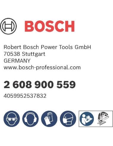 Set de Hojas de Sierra de Calar Bosch Expert 2-Lados Limpios