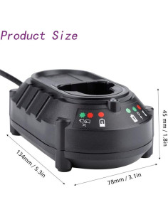 Cargador de Batería Li-ion Padarsey para Makita 10.8V-12V 2