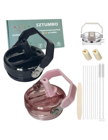 Tapa de Pajita Plegable Reemplazo para Vaso Stanley 30 oz