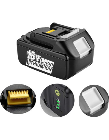 Batería de Reemplazo Makita BL1850B 18V 5.0Ah - Paquete 2