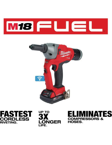 Herramienta de Remaches Inalámbrica Milwaukee M18 18V