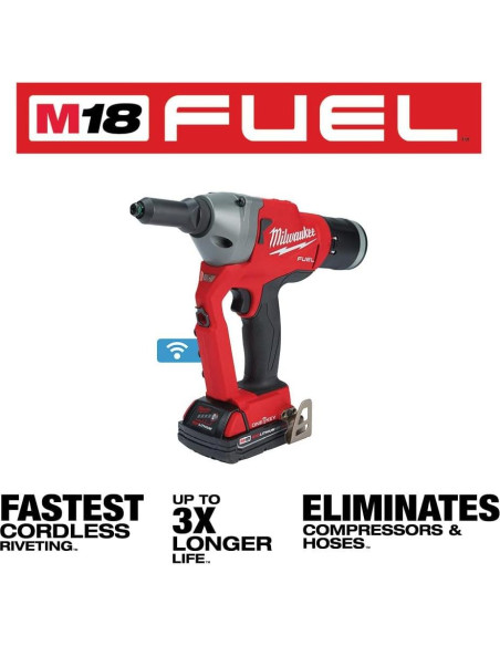 Herramienta de Remaches Inalámbrica Milwaukee M18 18V
