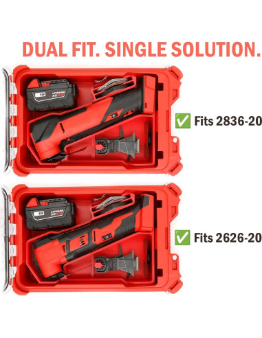 Organizador Compacto de Herramientas Milwaukee M18 - Inserto 3D