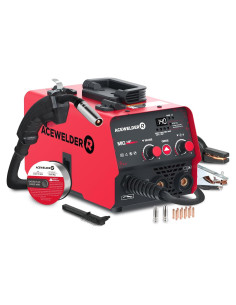 Máquina de Soldadura MIG 140A ACEWELDER 3 en 1 Portátil