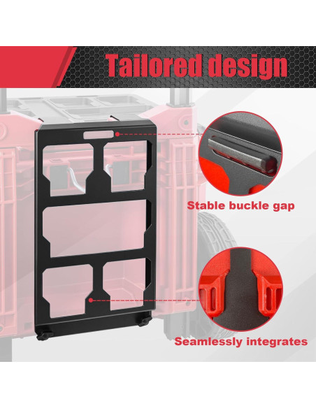 Placa de Montaje Packout BPOPO para Caja Herramientas Milwaukee 48-22-8427