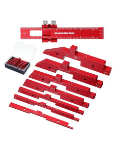 Bloques de Configuración de Aluminio Zyghjort 8 Pcs para Madera