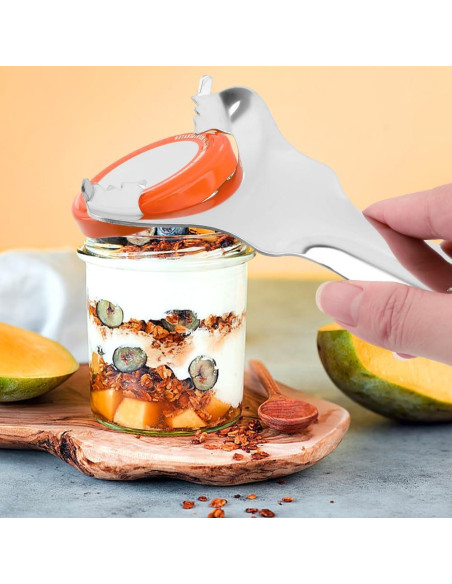 2 Abrebotellas de Tarro de Conserva Kazheon Acero Inoxidable