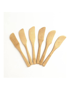 Cuchillo de Mantequilla de Bambú 6 Piezas LAIEKSIANG