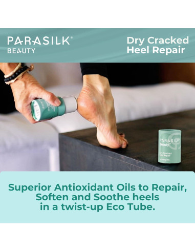 Stick Reparador de Talones Parasilk 42.52g Hidratante Pies Secos