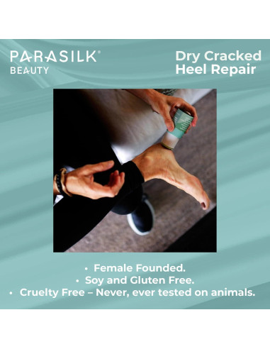 Stick Reparador de Talones Parasilk 42.52g Hidratante Pies Secos