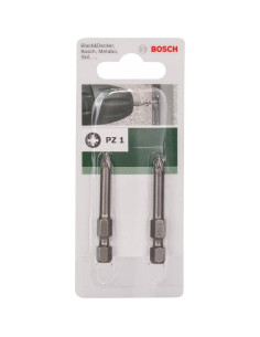 Puntas de Destornillador Bosch PZ1 Titanio 49mm - 2 Piezas 2