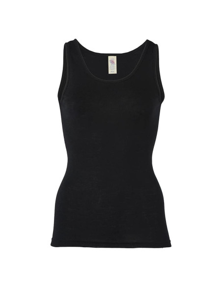 Camiseta Térmica Sin Mangas Engel de Lana Merino y Seda - Mujer