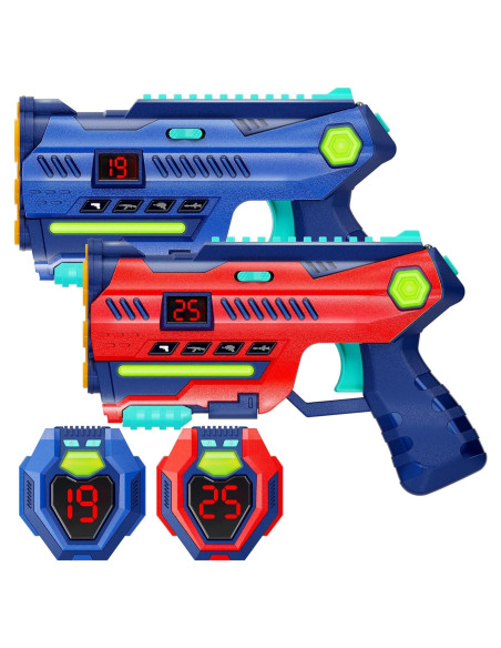 Conjunto Halo Sport Laser Tag 2 Blasters y Chalecos 0.79kg