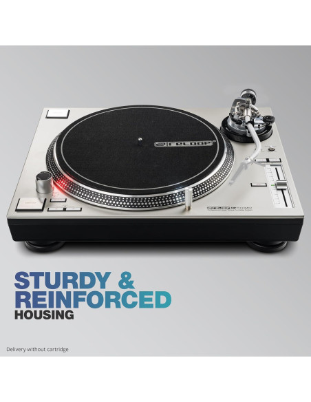 Tornamesa Profesional Reloop RP-7000 MK2 Plata 11.1kg