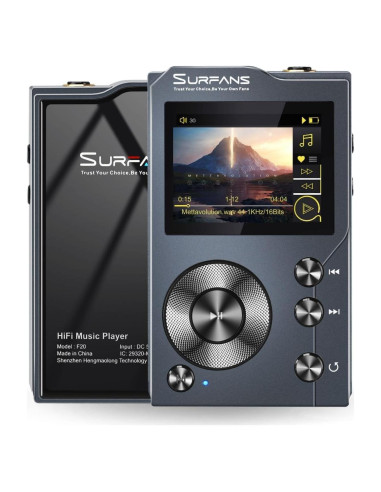 Reproductor MP3 HiFi SURFANS F20 Bluetooth 5.2 128GB