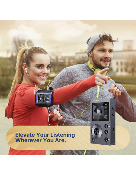 Reproductor MP3 HiFi SURFANS F20 Bluetooth 5.2 128GB