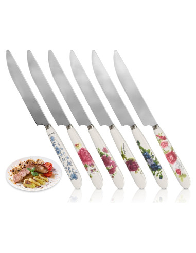 Juego de cuchillos para mantequilla The Little Green Change 6 piezas