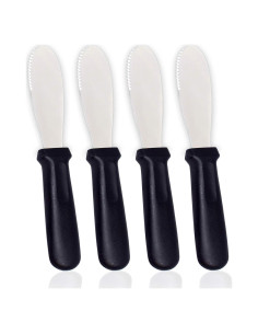Set de 4 Cuchillos para Untar AnapoliZ de Acero Inoxidable