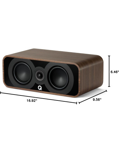 Altavoz Central Q Acoustics 5090 Santos Rosewood 2x4.5"