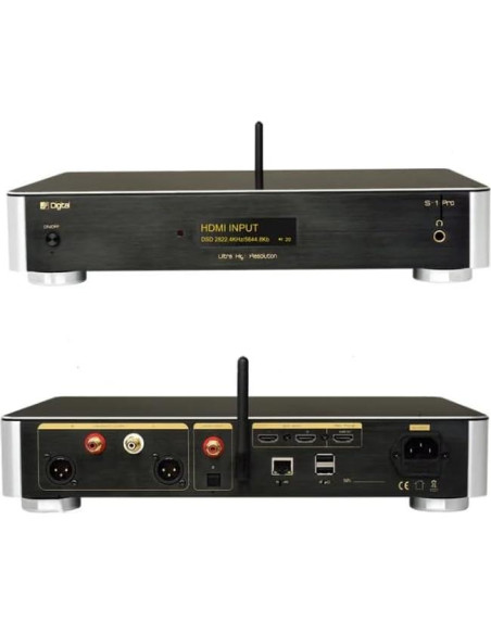 JF Digital S1-Pro Decodificador HiFi USB 32Bit/768KHz AK4495