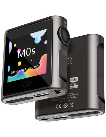 Reproductor MP3 Shanling M0s Bluetooth Hi-Fi 10h Titanio