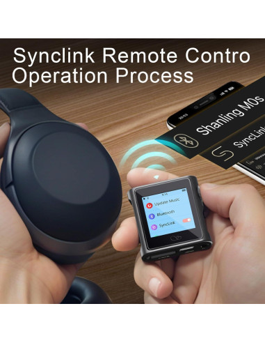 Reproductor MP3 Shanling M0s Bluetooth Hi-Fi 10h Titanio