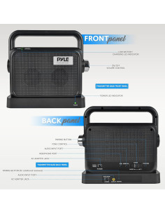 Altavoz Inalámbrico Pyle Soundbox 2.4GHz - Asistencia Auditiva 2