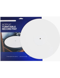 Alfombrilla de Acrílico Break Tradition para Tocadiscos Blanco - Mejora Sonido 2