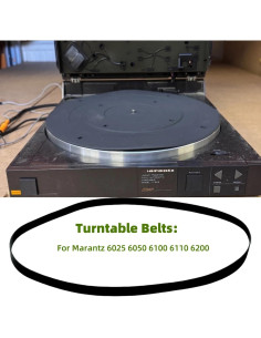 Correa de Reemplazo para Tocadiscos Sam&Johnny Marantz 6025/6050/6100/6110/6200 2
