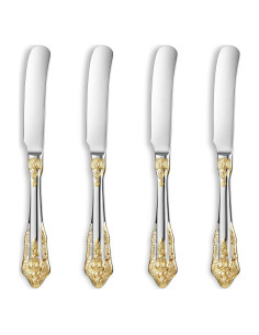 Set de 4 Espátulas de Mantequilla KEAWELL Acero Inoxidable 18/10