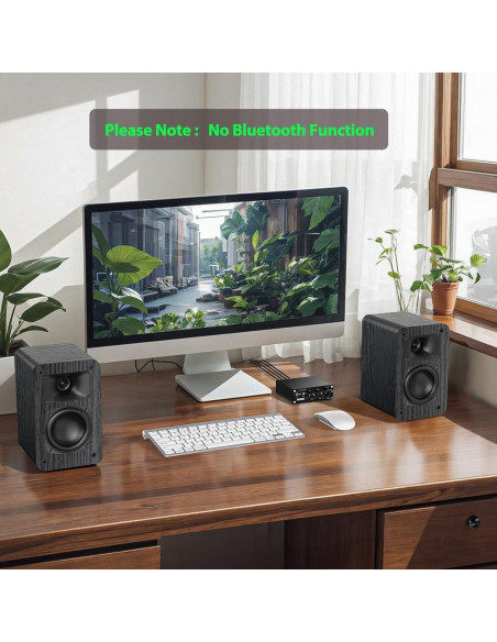 Altavoces Pasivos Saiyin DS6700M, Woofer 8.89 cm, Graves 60Hz