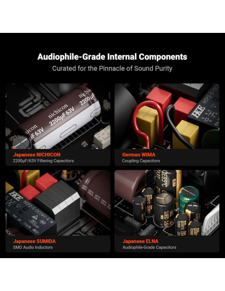 Amplificador Mono V3 Fosi Audio 240W + Fuente 48V 10A