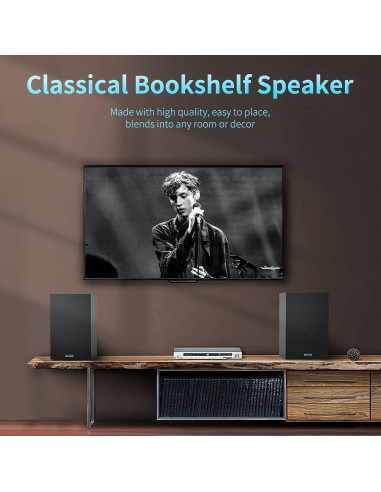 Altavoces de Estantería Bluetooth BESTISAN SR02 4" 50W