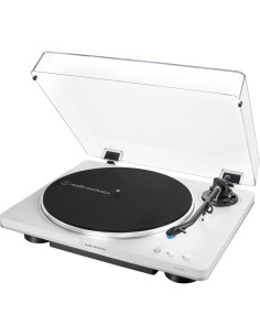 Tocadiscos Automático Audio-Technica AT-LP70X Blanco Plata 2