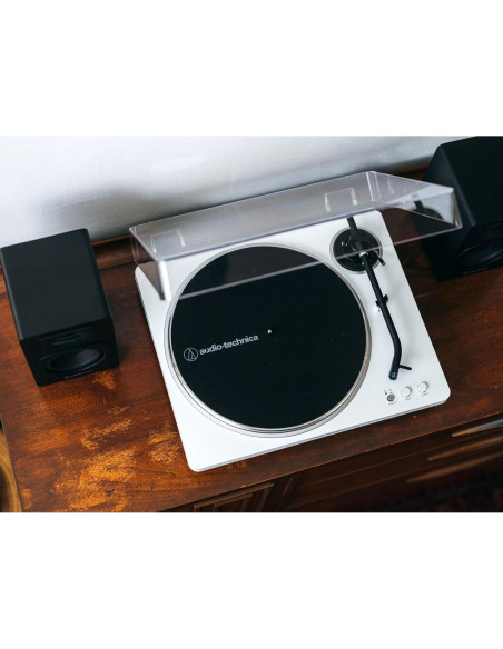 Tocadiscos Automático Audio-Technica AT-LP70X Blanco Plata