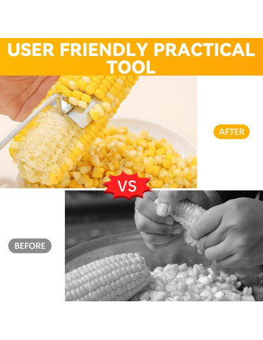 Desgranador de Mazorcas de Maíz Cobpom Acero Inoxidable 2PCS