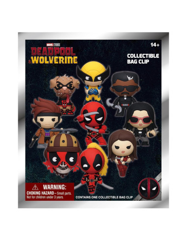 Clip de Bolsa de Espuma Deadpool 3D - Monogram 5.08 cm