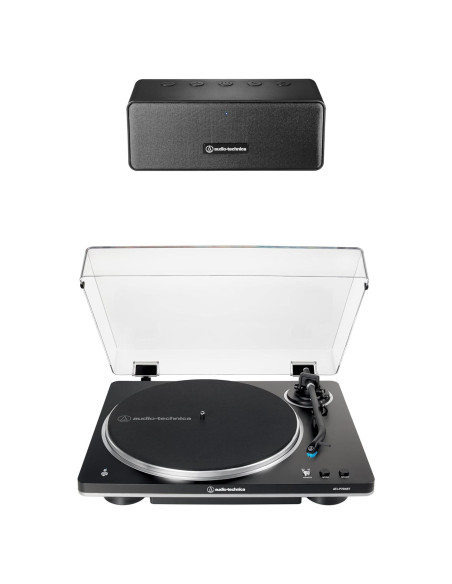 Tornamesa Bluetooth Audio-Technica AT-LP70XBT + Altavoz AT-SP65XBT