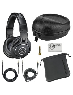Auriculares de Monitoreo Audio-Technica ATH-M40x + Estuche Duro