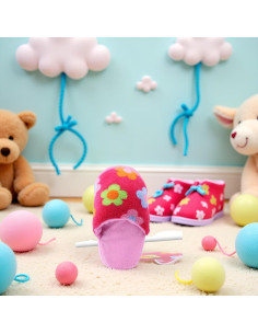 Juguete de Masticar Zhuluck Zapatilla Rosa para Perros y Gatos 2