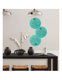 Puntos de Borrado en Seco WallPops Calypso 33 cm Azul 2