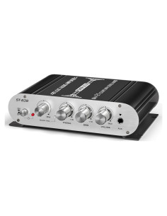 Amplificador Estéreo HiFi Facmogu ST-838 2.1 Canales 80W