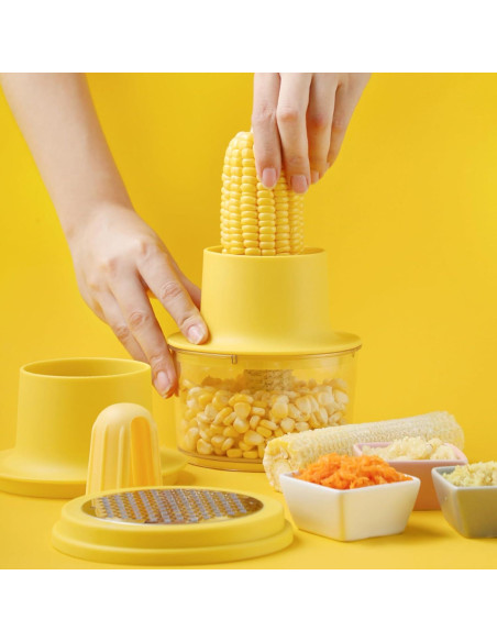 Desgranador de Maíz Chooseyo CCS-01 con Tazón y Mango Ergonómico