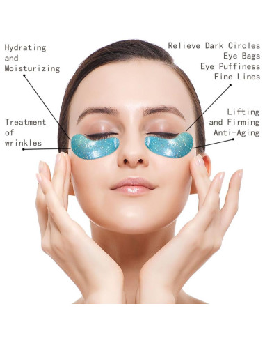 Parches para Ojos Hidratantes N/W - 10 Pares con Vitamina C